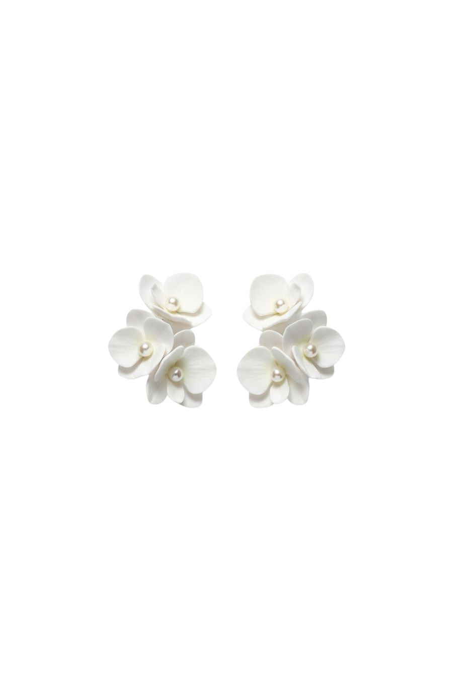 Juanita Earrings in Cream