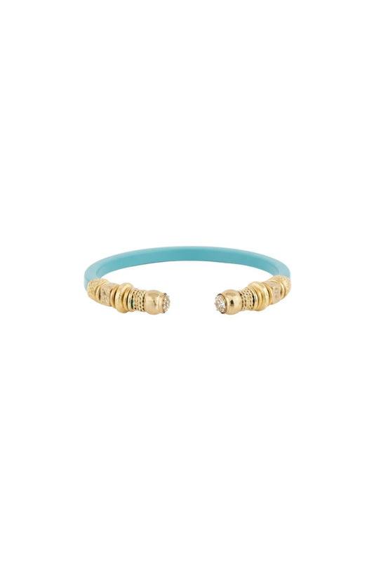 Sari Bracelet in Blues/Whites