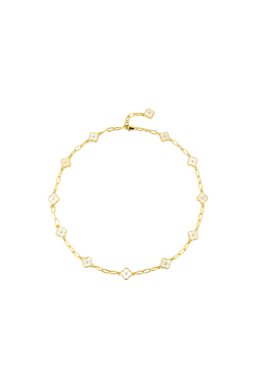 Angelina Necklace in Yellow Gold