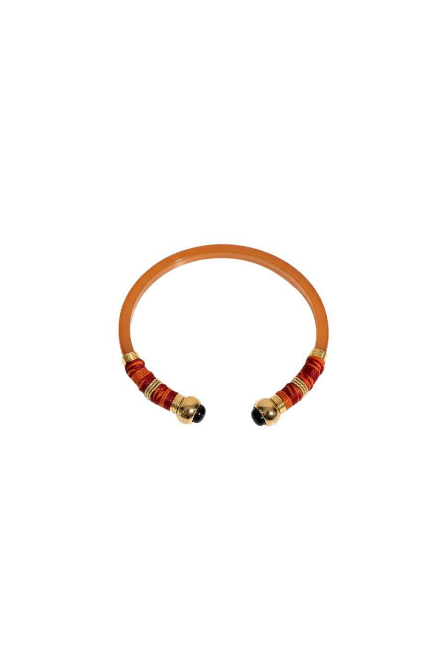 Sari Bracelet in Pink/Rust