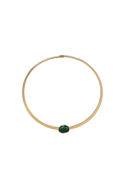 Elaine Collar in Malachite
