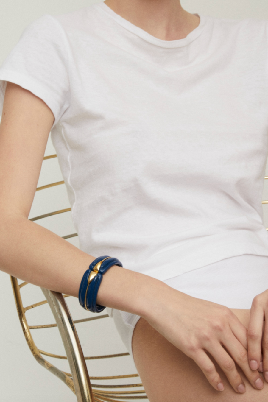 Ecume Bracelet in Navy Blue