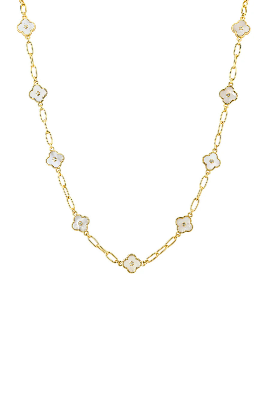 Angelina Necklace in Yellow Gold