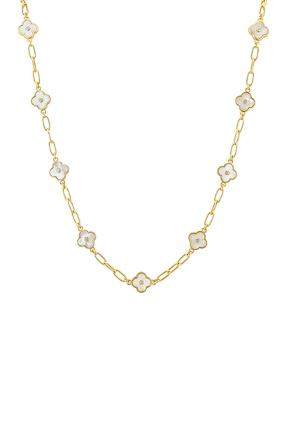 Angelina Necklace in Yellow Gold