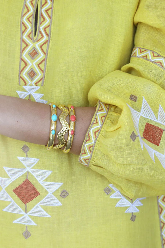 Talitha Cuff in Turquoise