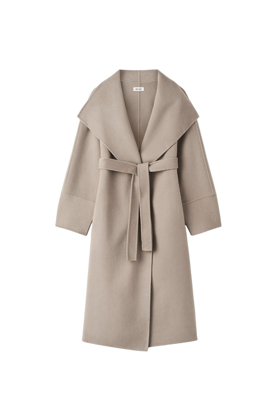 Long Coat in Dark Sand