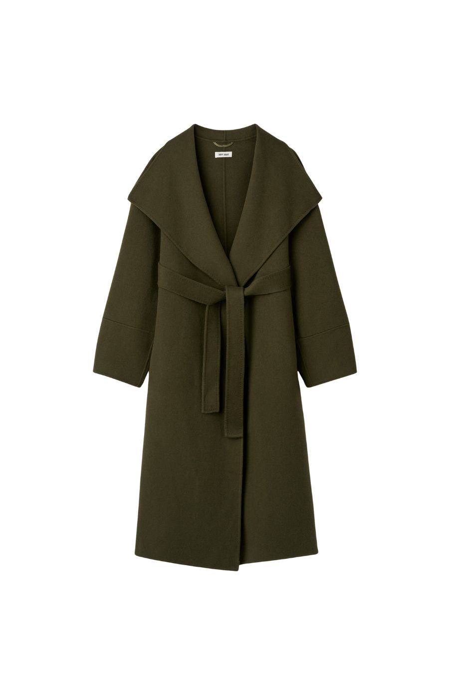 Long Coat in Olive