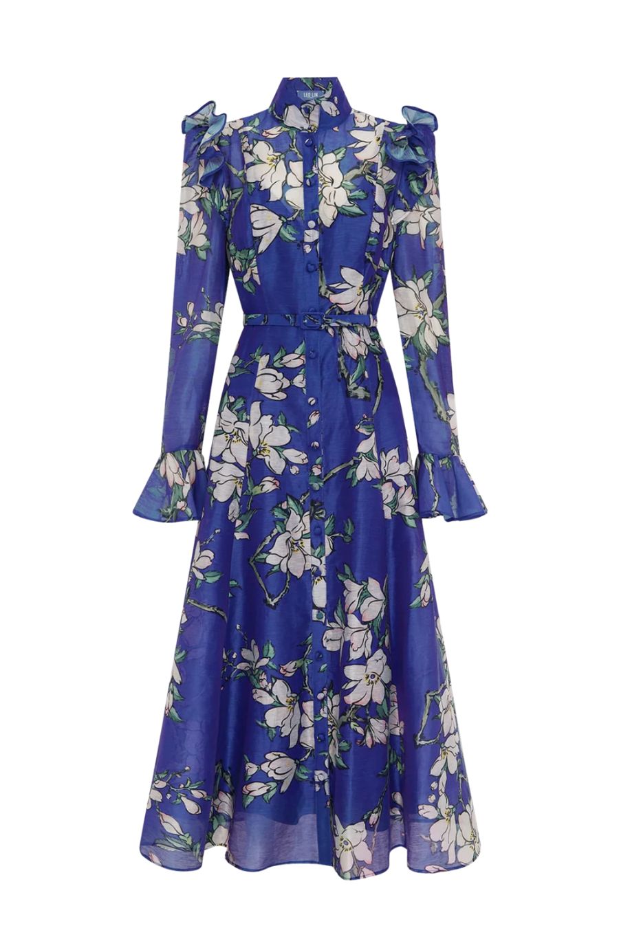 Katrina Butterfly Sleeve Midi Dress