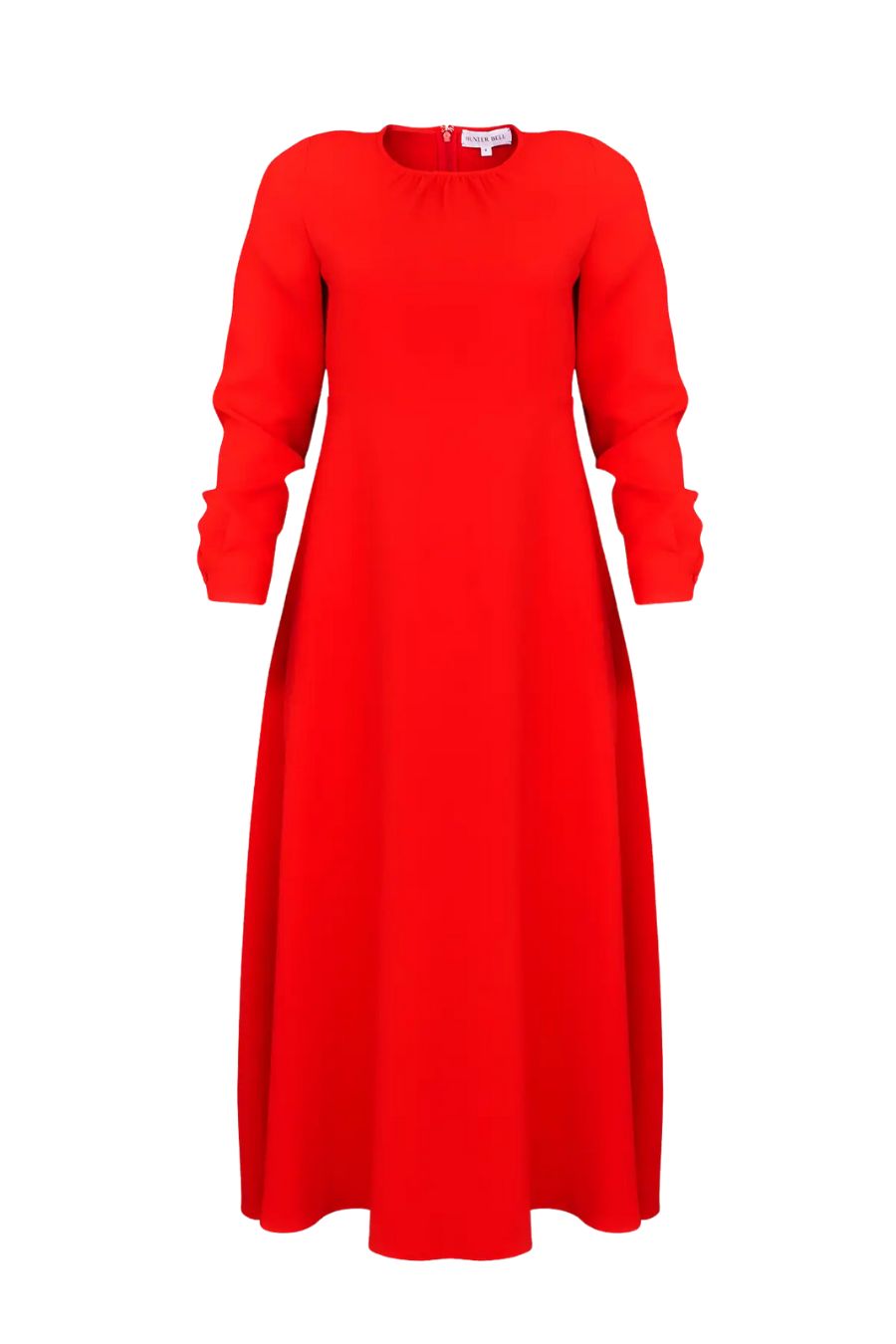 Delancey Dress in Red