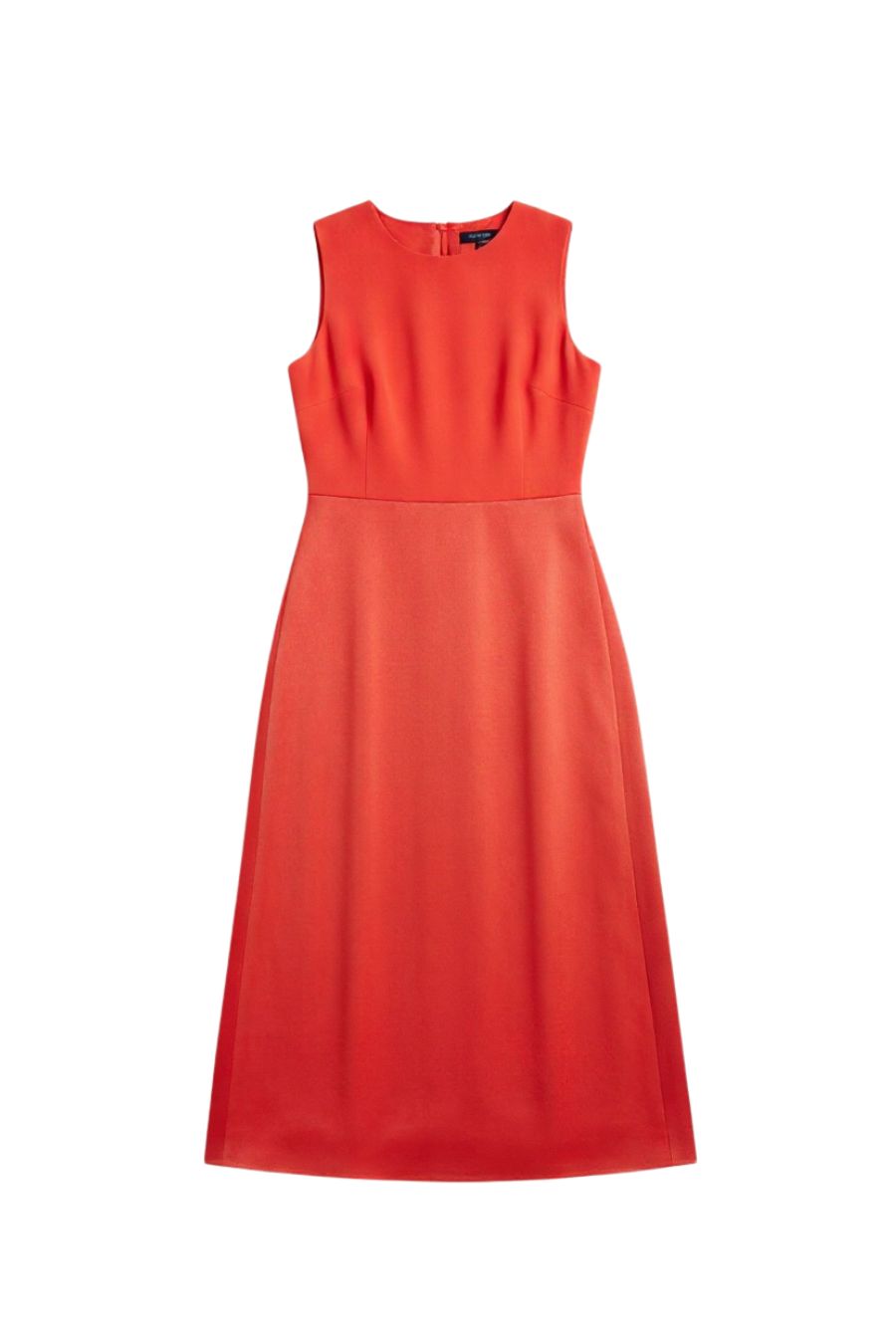 Allina Dress in Tomato Red