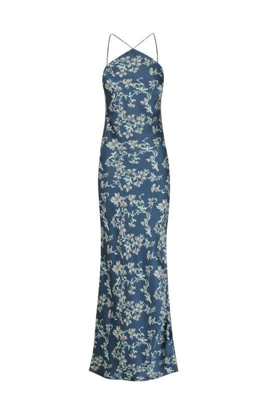 Elisa Dress in Jasmine Blue