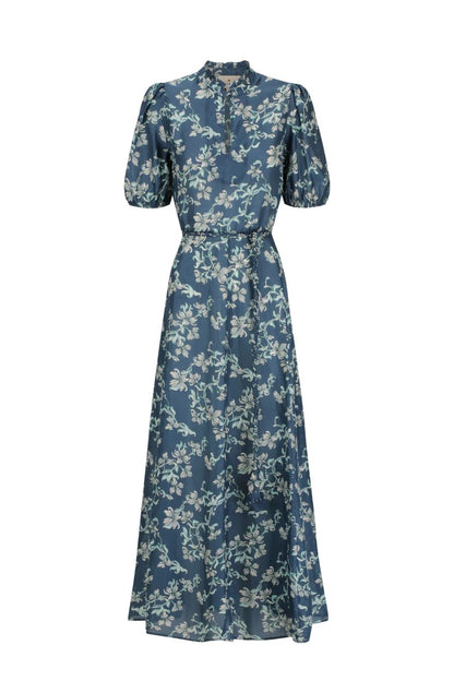 Oceanus Dress in Jasmine Blue