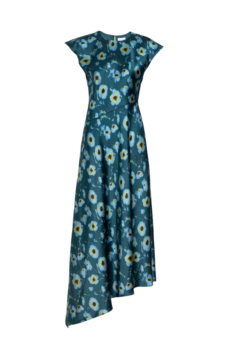 Violeta Dress in Emerald Multi