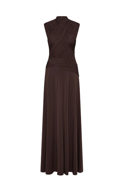 Juniper Gown in Chocolate