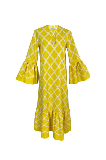 Yellow Rhombus Dress