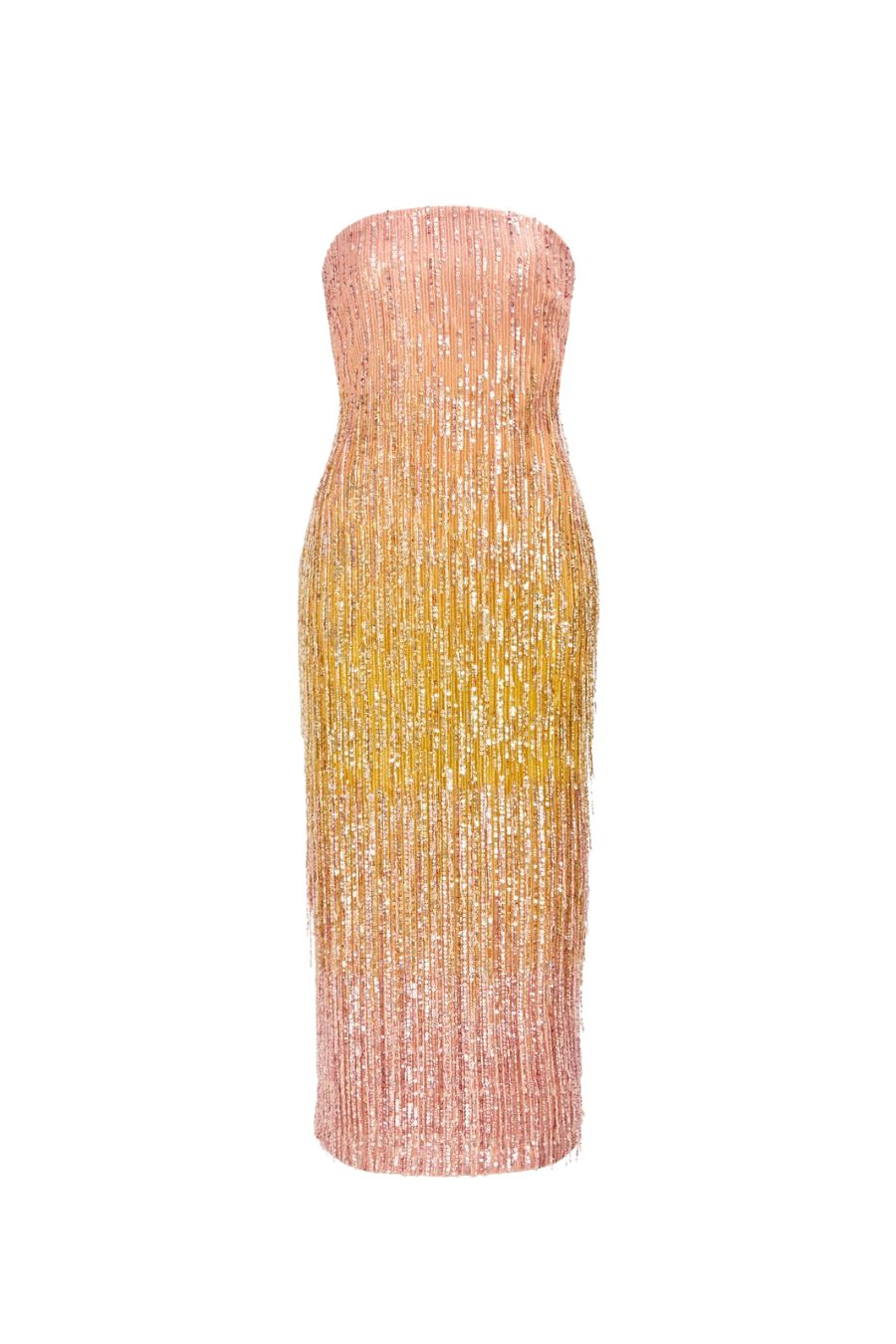 Amulet Sequin Midi Dress in Aurora