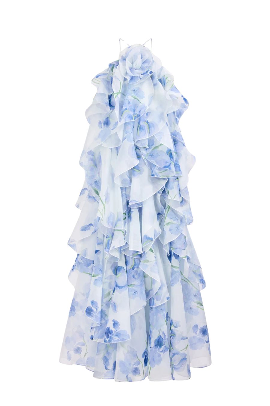 Pandorea Layered Maxi Dress in Iris