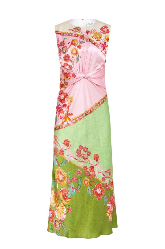 Gwen Dress in Lilia Trellis