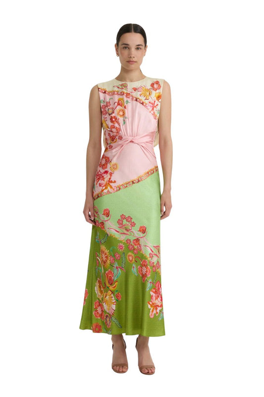 Gwen Dress in Lilia Trellis