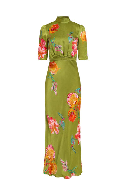 Adele B Dress in Lilia Garden
