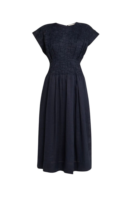 Imogen Dress in Navy