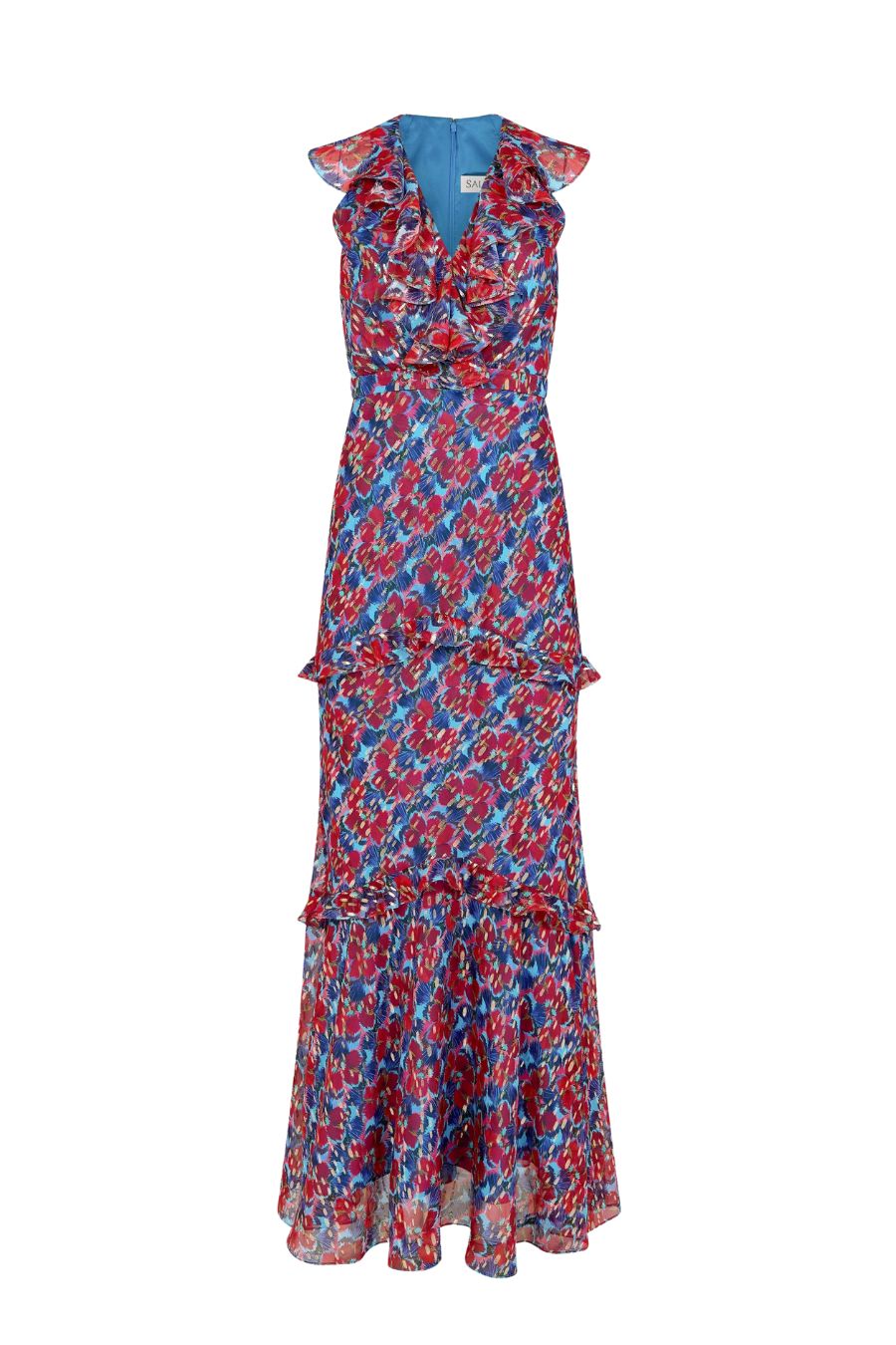 Rita Dress in Quail Sky