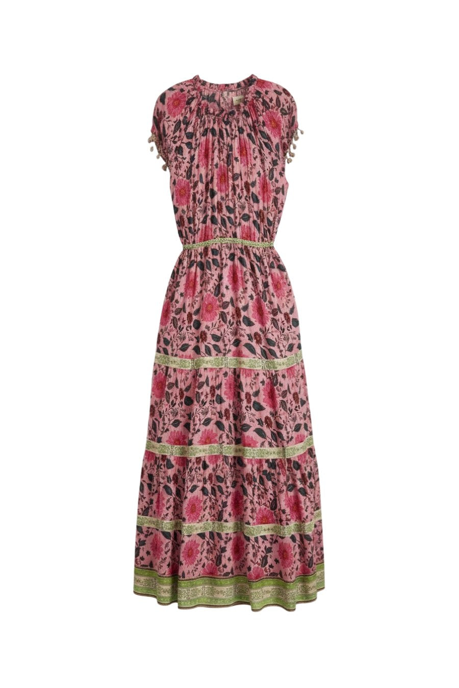 Kennedy Maxi Dress in Fuschia/Teal Floral