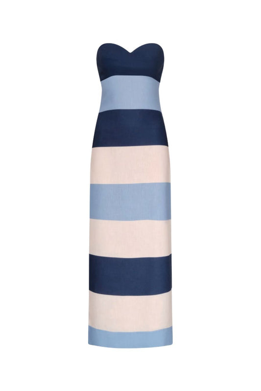 Sono Veri Maxi in Maxi Blue Stripes