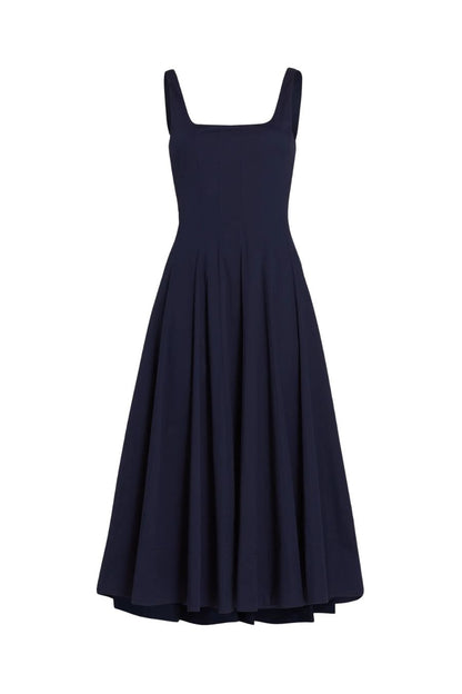 Wells Dress in Navy