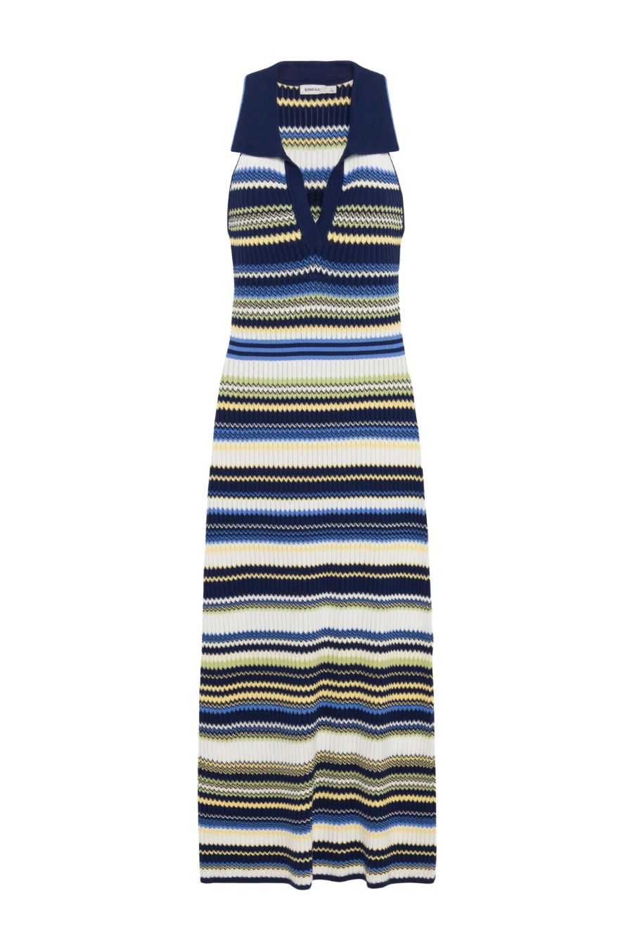 Kerrin Knit Midi Dress in Midnight Multi