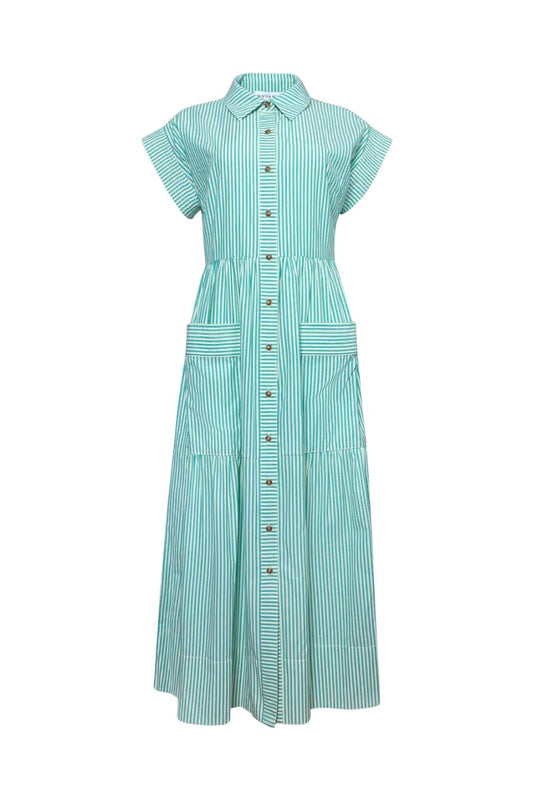 Sarah Dress in Saltwater