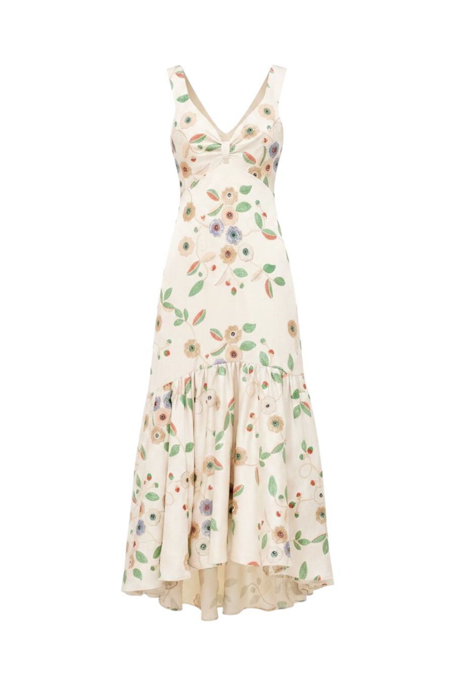 Azur Dress in Floral Sequins