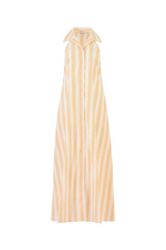Take It or Sleeveless Dress in Creamsicle