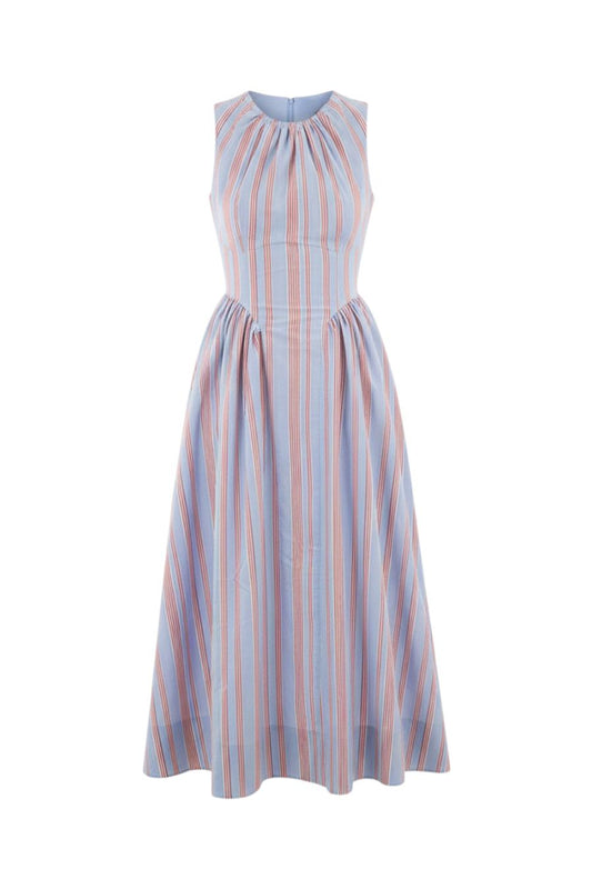 Nantucket Dress in Seaside Stripe