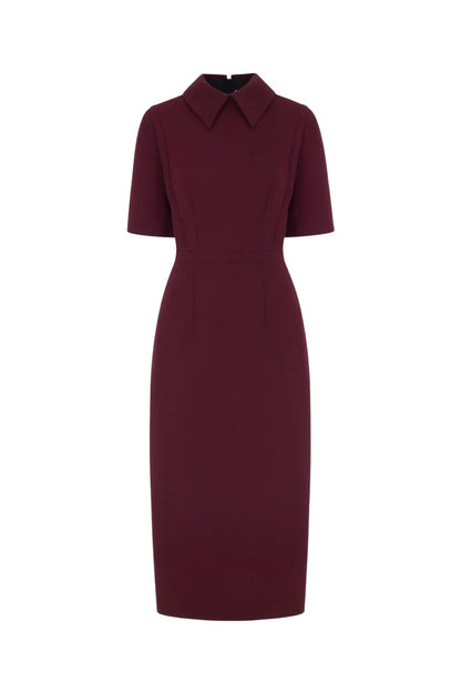Valletta Dress in Plum