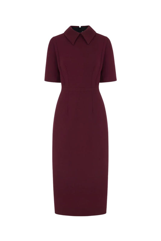 Valletta Dress in Plum