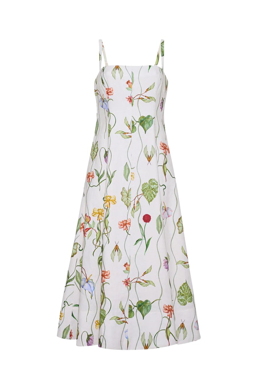 Gimlet Dress in Flora Trail Ivory