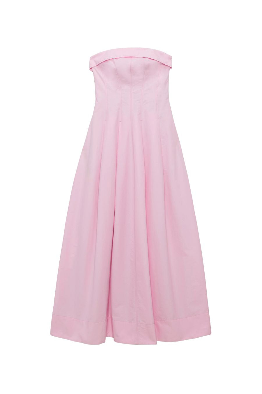 Avril Cotton Bustier Dress in Daisy