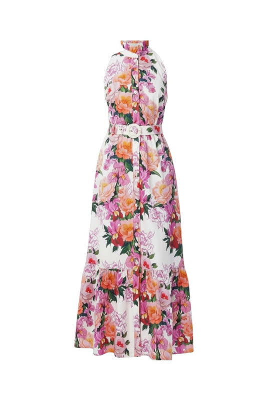Biba Dress in Peony Drip