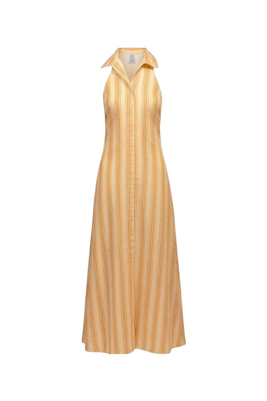 Take It or Sleeveless Dress in Creamsicle