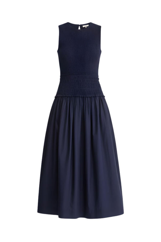 Siempre Tank Maxi in Midnight Blue