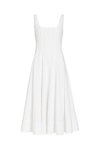 Wells Dress in White