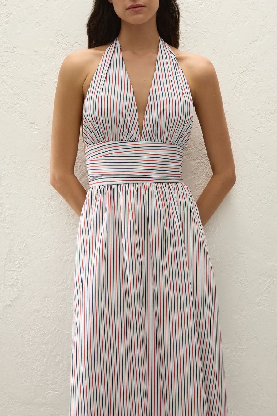 Lido Maxi Dress in Venezia Stripe