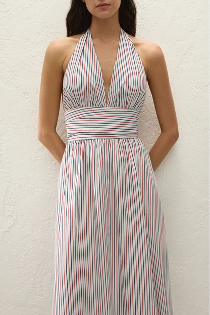 Lido Maxi Dress in Venezia Stripe
