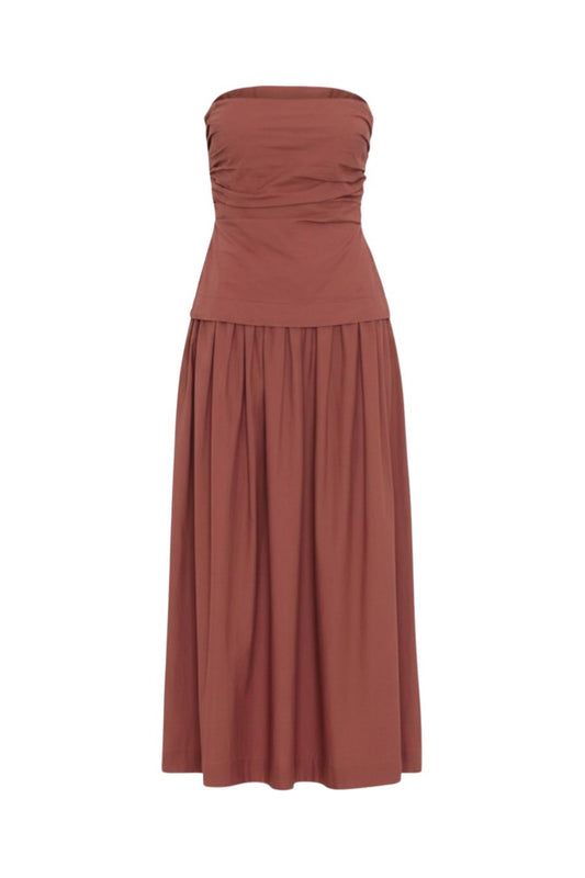 Adobe Brown Ciara Dress