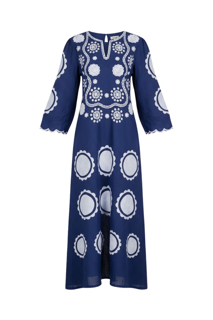 Alice Kaftan in Indigo