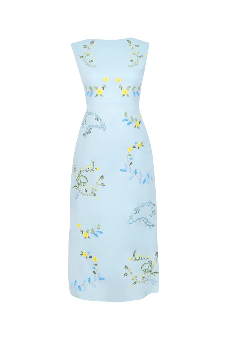 Simal in Blue Dalias