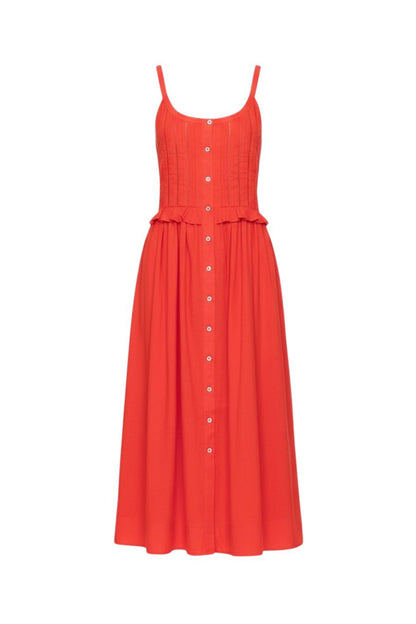 Alberte Tank Dress in Red