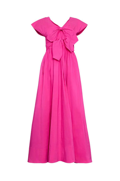 Calista Dress in Fuchsia