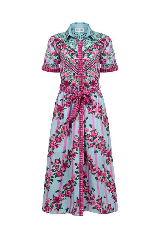 Vivienne Dress in Bellis Ornamental